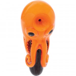 3.5" Octopus Ceramic Pipe - Wacky Bowlz [CP118]
